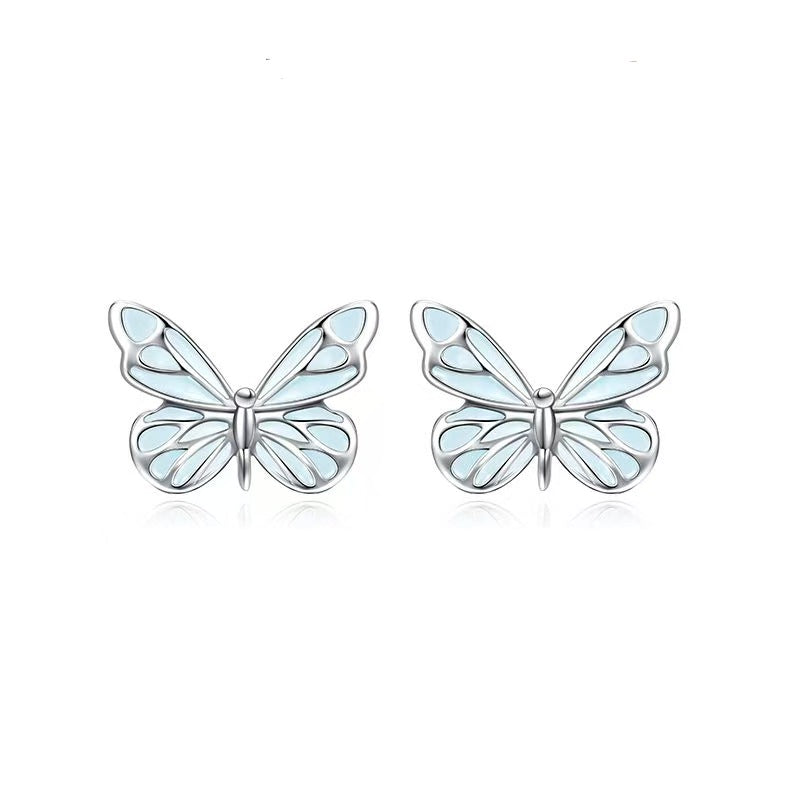Boucles d’oreilles Papillon Lumineux (ARGENT 925)