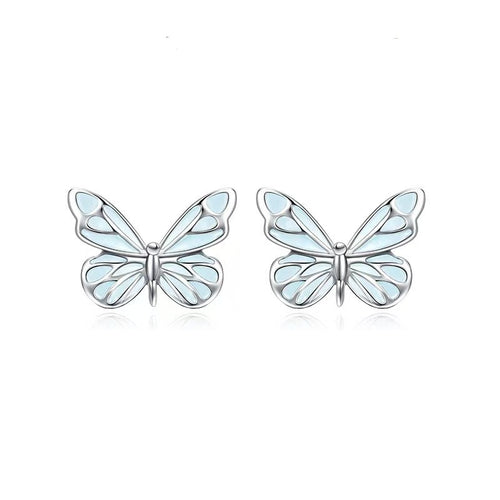 Boucles d’oreilles Papillon Lumineux (ARGENT 925)